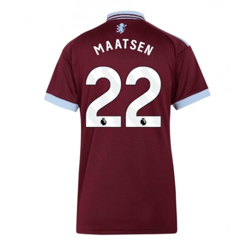 Aston Villa Ian Maatsen #22 Kotipaita Naiset 2026-27 Lyhythihainen